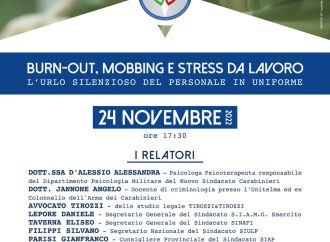Burnout, Mobbing e Stress lavoro. Verona 24 novembre 22 ore 18.30
